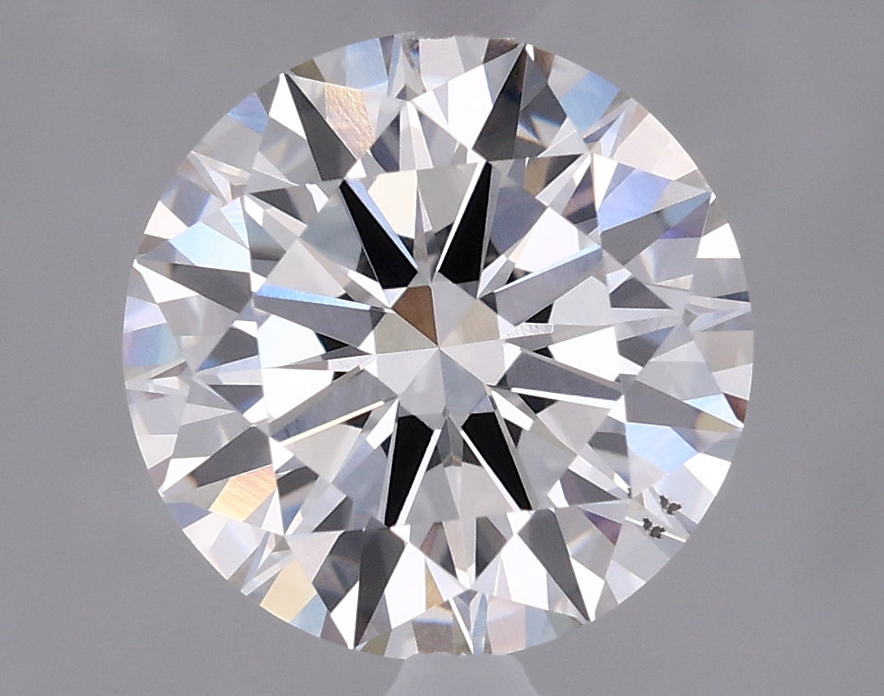 2.03 carat round F VS2 IGI certified lab grown diamond