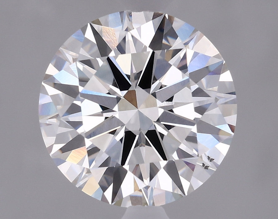 2.03 carat round F VS2 IGI certified lab grown diamond