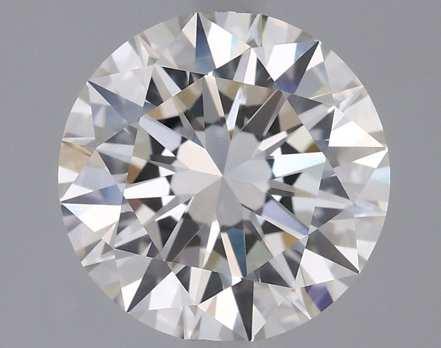 2.02 carat round F VVS2 IGI certified lab grown diamond