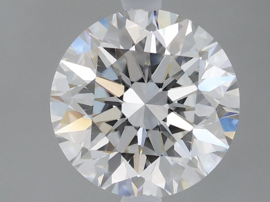 2.03 carat round F VVS2 IGI certified lab grown diamond