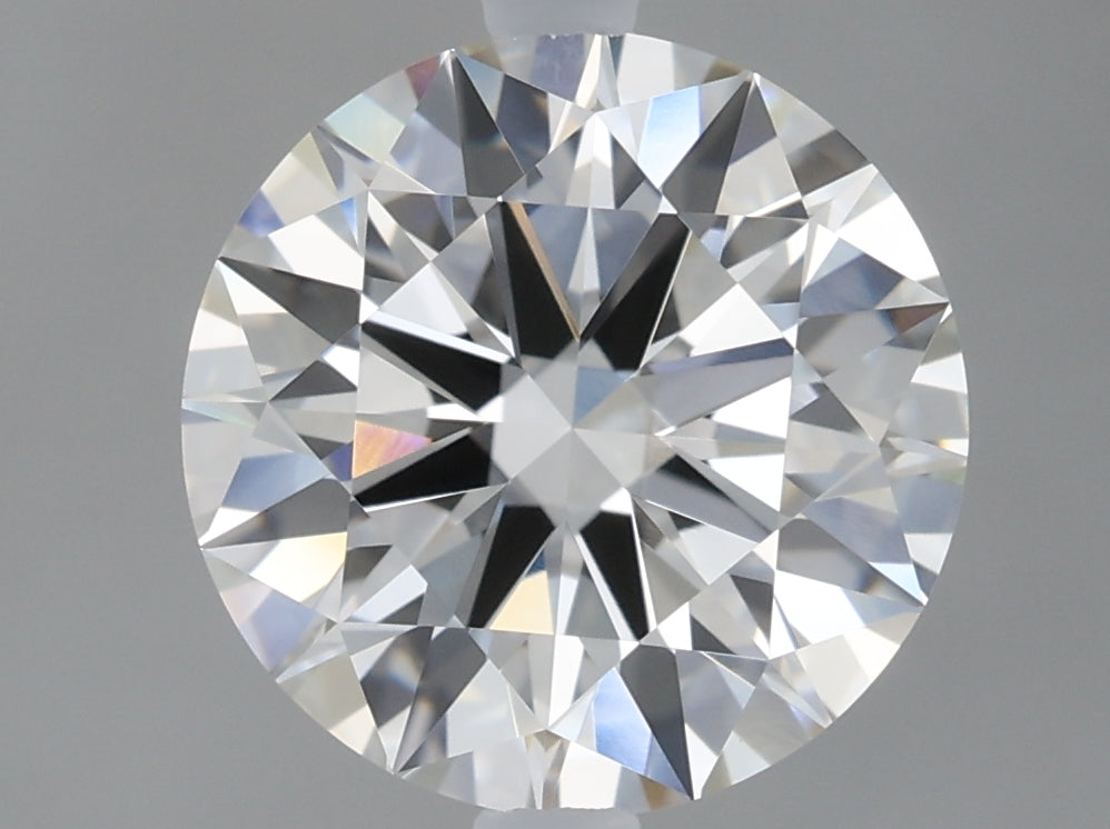 2.02 carat round F VVS2 IGI certified lab grown diamond