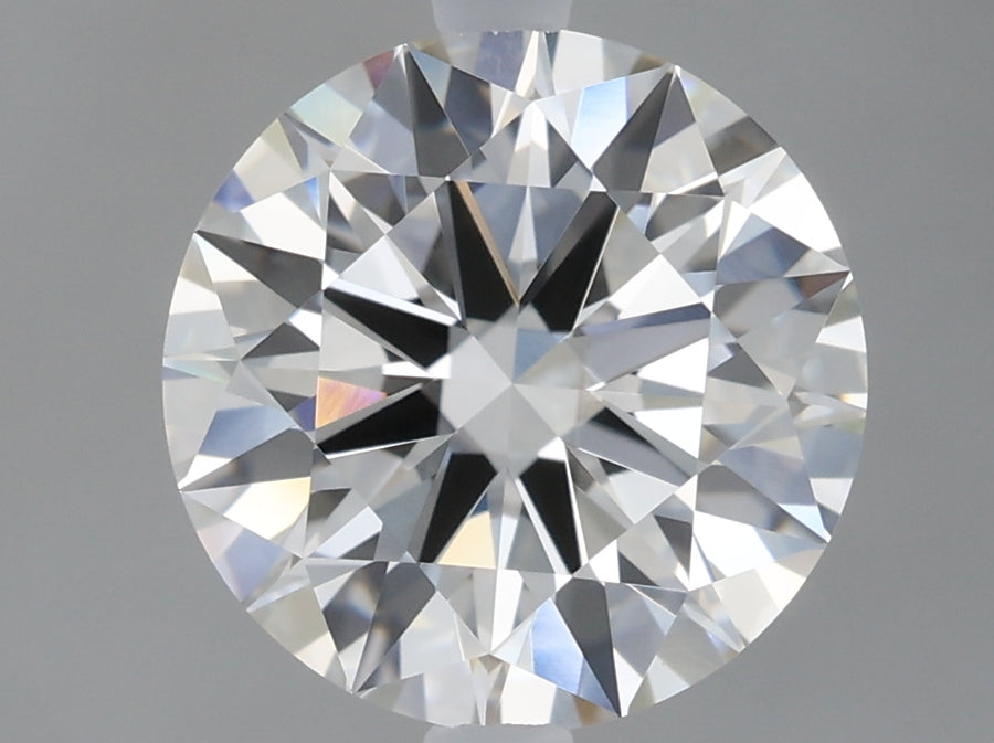 2.02 carat round F VVS2 IGI certified lab grown diamond