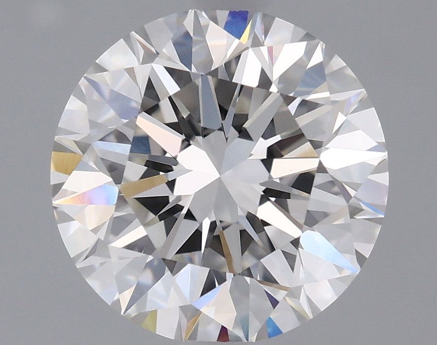 2.03 carat round F VVS2 IGI certified lab grown diamond