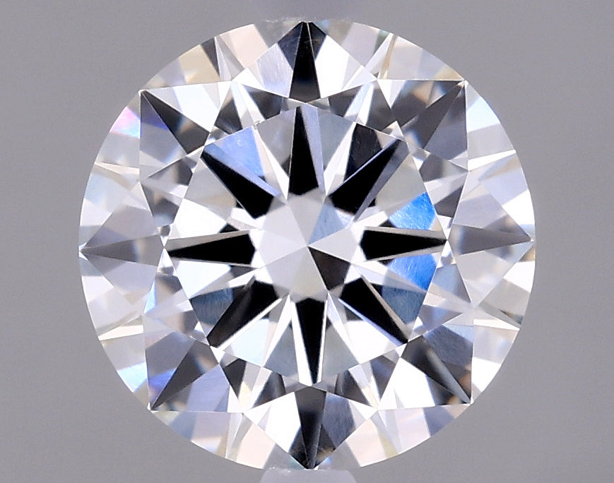 1.51 carat round F VS1 IGI certified lab grown diamond