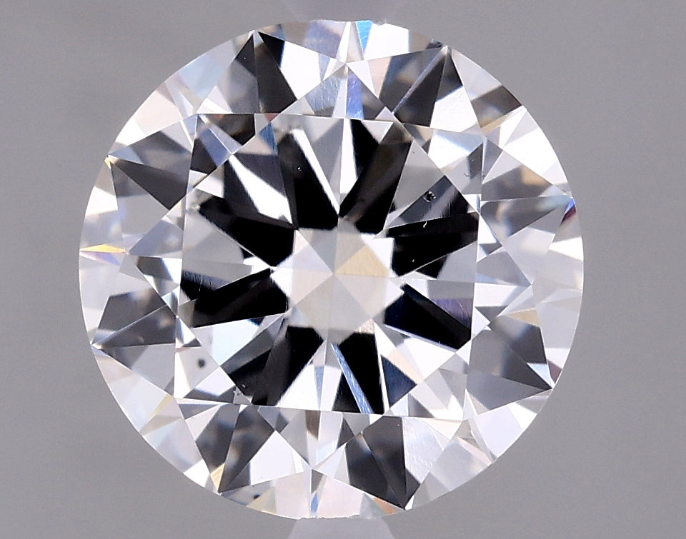 2.01 carat round F VS2 IGI certified lab grown diamond
