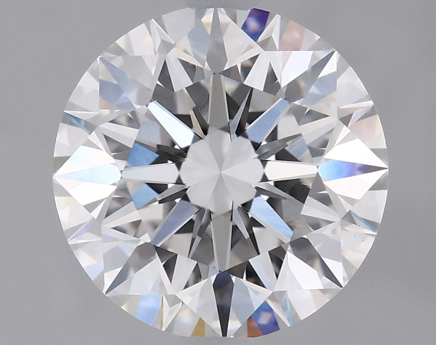 2.02 carat round F VVS2 IGI certified lab grown diamond