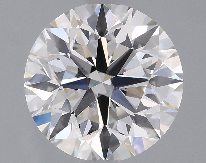 1.51 carat round F VS1 IGI certified lab grown diamond