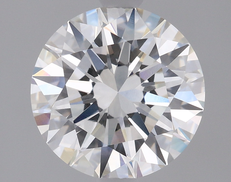 2.02 carat round F VVS2 IGI certified lab grown diamond