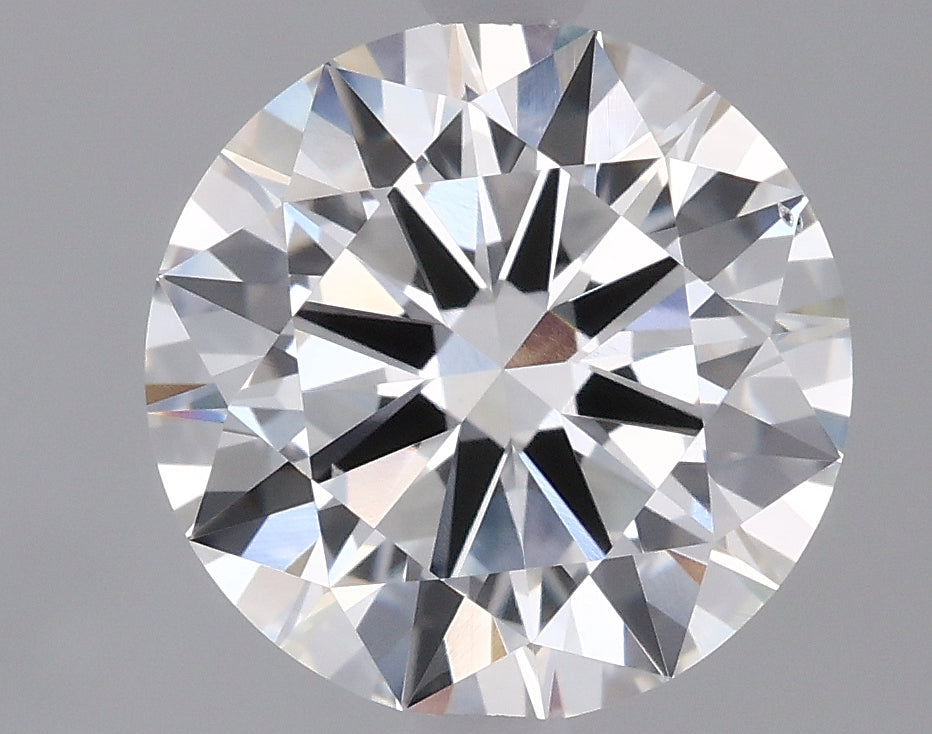 2.03 carat round F VS2 IGI certified lab grown diamond