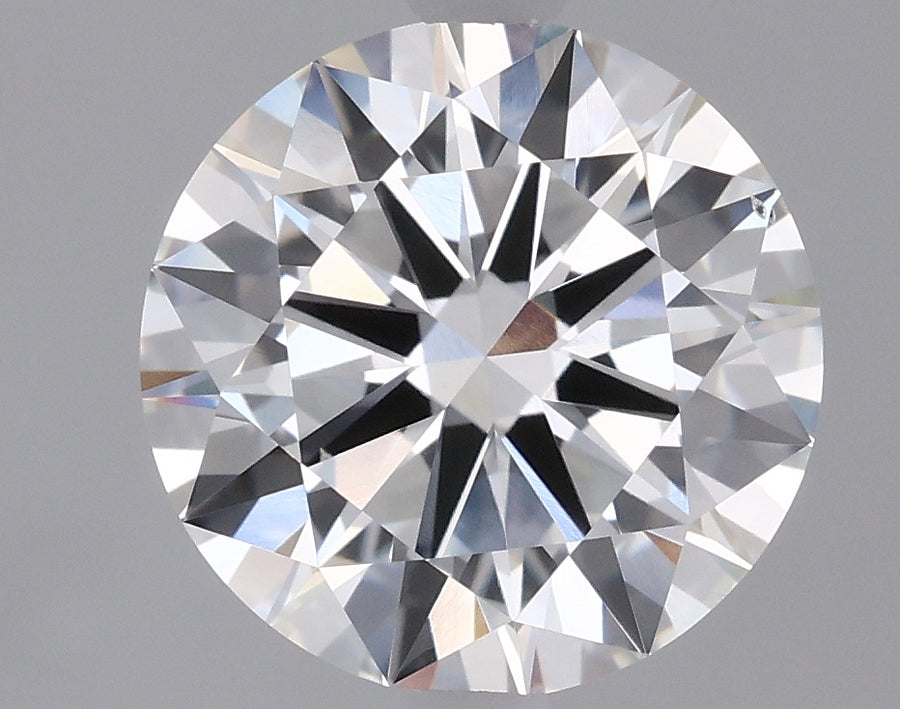 2.03 carat round F VS2 IGI certified lab grown diamond