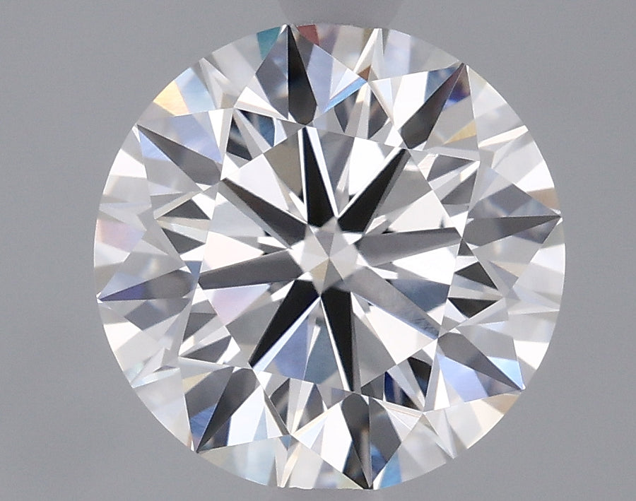 2.01 carat round F VVS2 IGI certified lab grown diamond
