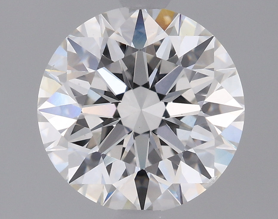 2.03 carat round F VS2 IGI certified lab grown diamond