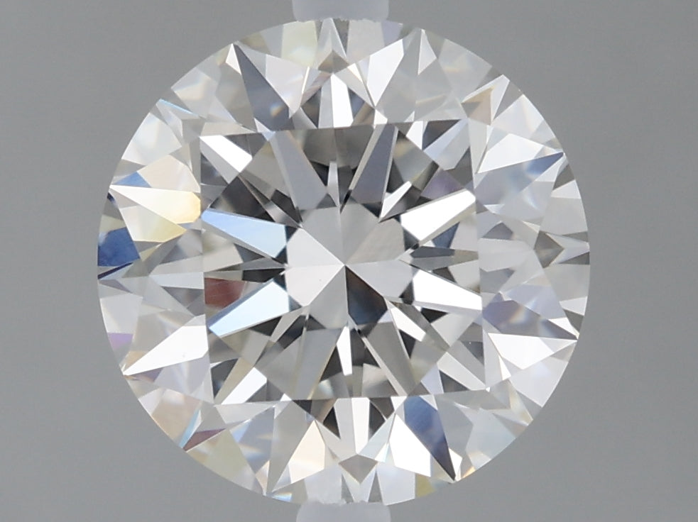 2.01 carat round F VVS2 IGI certified lab grown diamond