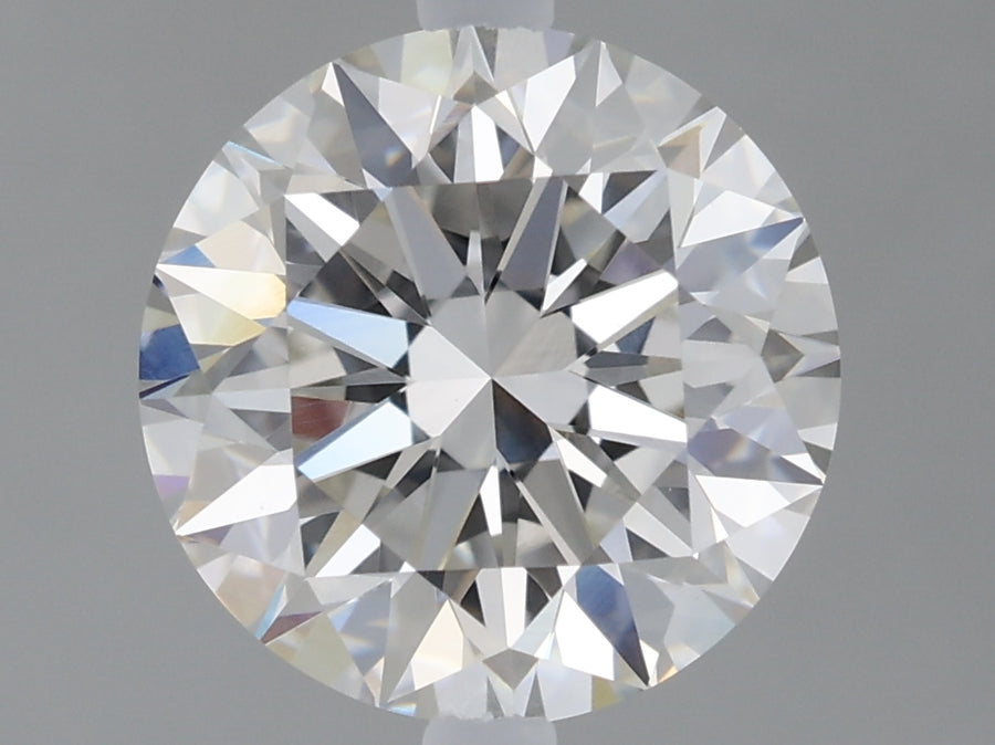 2.01 carat round F VVS2 IGI certified lab grown diamond