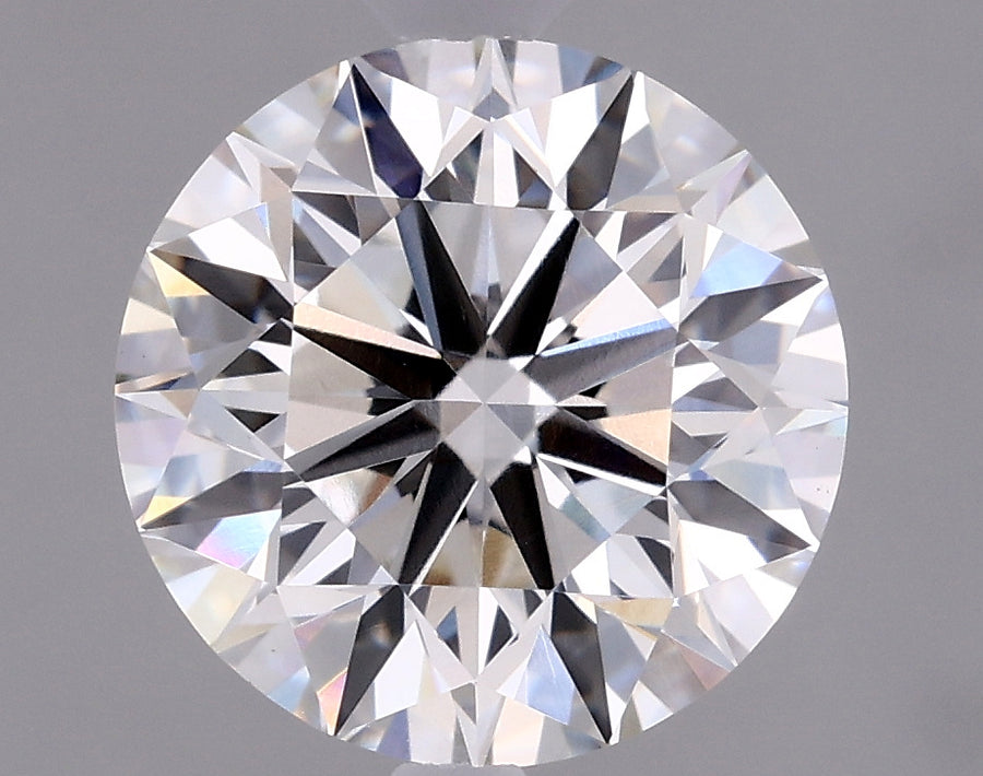 2.01 carat round F VVS2 IGI certified lab grown diamond