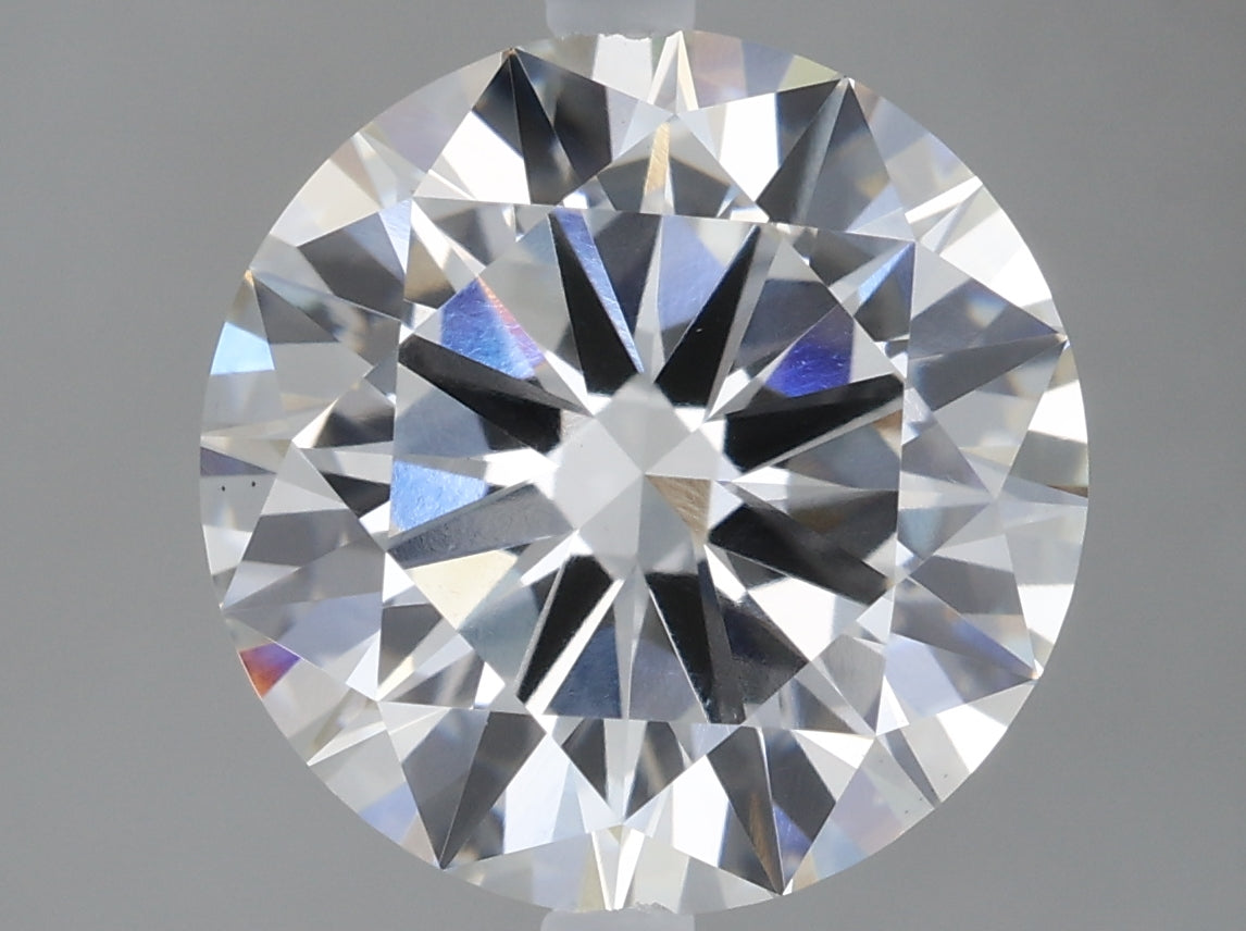 3.04 carat round F VS1 IGI certified lab grown diamond