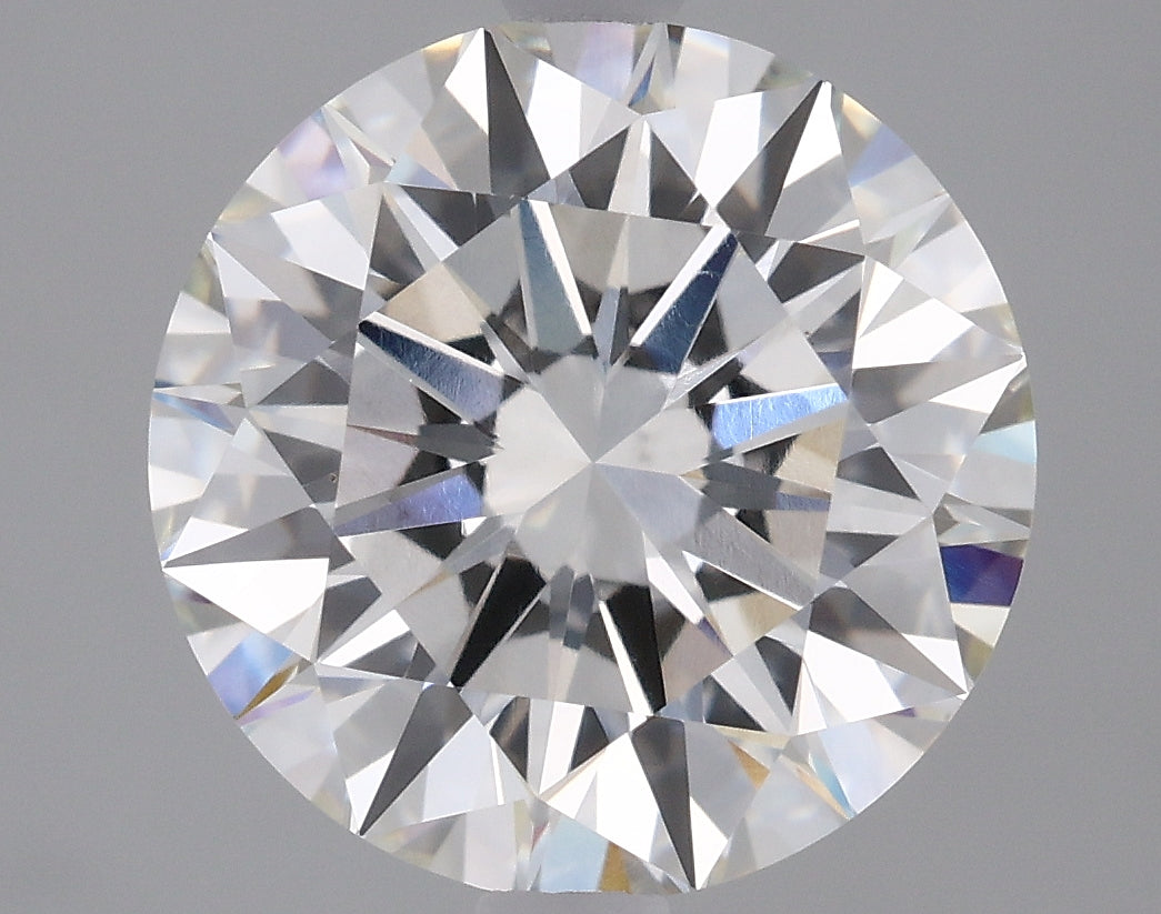 3.04 carat round F VS1 IGI certified lab grown diamond