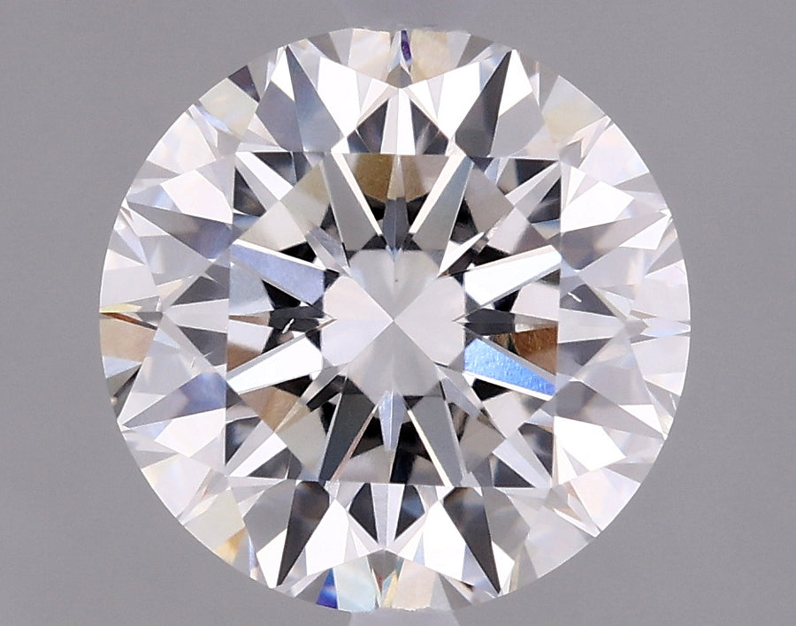 2.06 carat round F VS2 IGI certified lab grown diamond