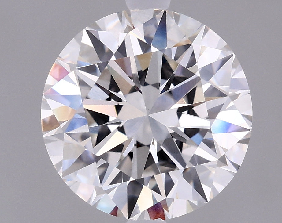 2.01 carat round F VVS2 IGI certified lab grown diamond