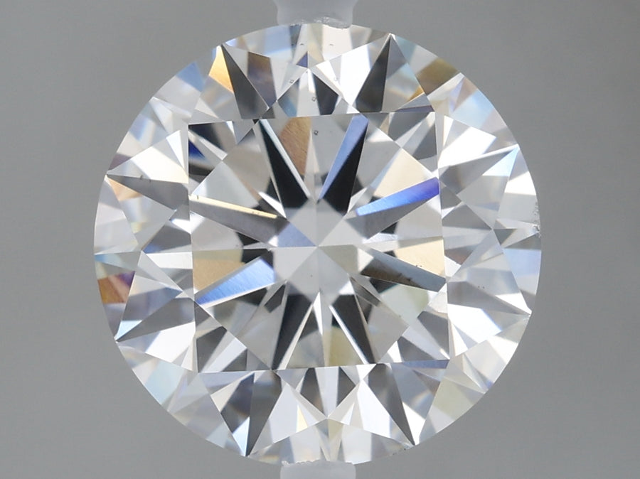 3.02 carat round E VS2 IGI certified lab grown diamond