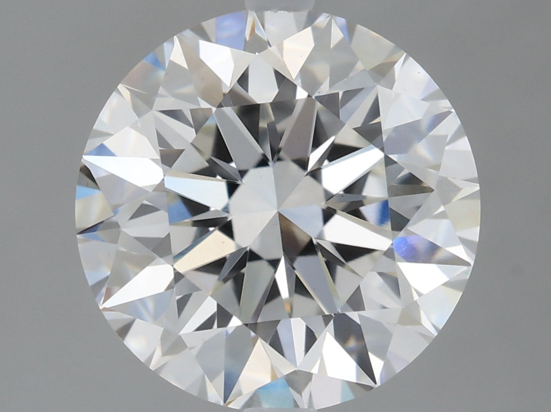 3.03 carat round F VS1 IGI certified lab grown diamond