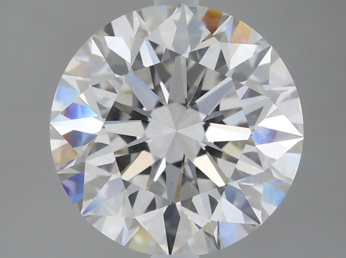 3.06 carat round F VS1 IGI certified lab grown diamond