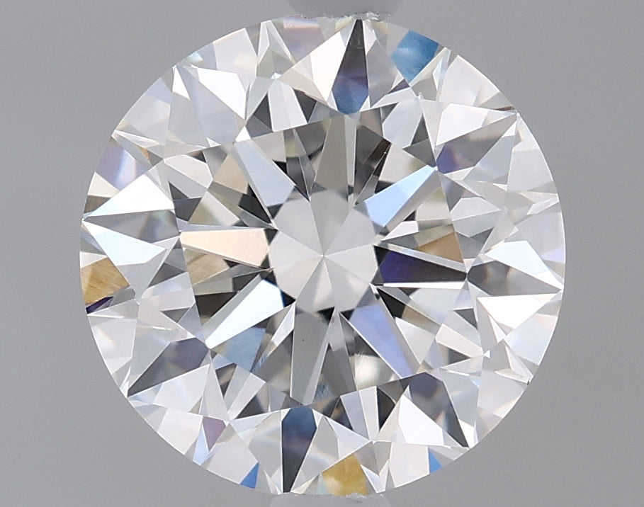 2.00 carat round F VVS2 IGI certified lab grown diamond
