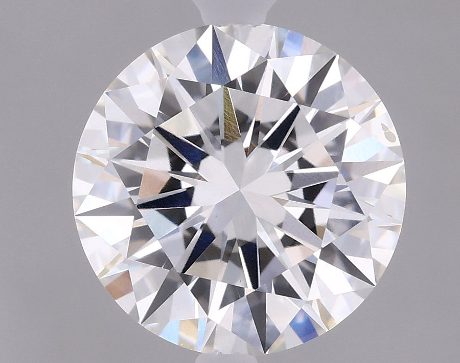 2.06 carat round F VS2 IGI certified lab grown diamond