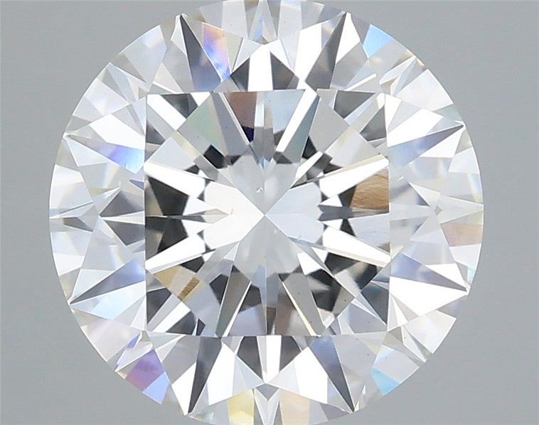 4.04 CT Round lab grown diamond, G VS2, IGI certified