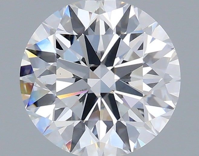 2.01 carat round E VS2 IGI certified lab grown diamond