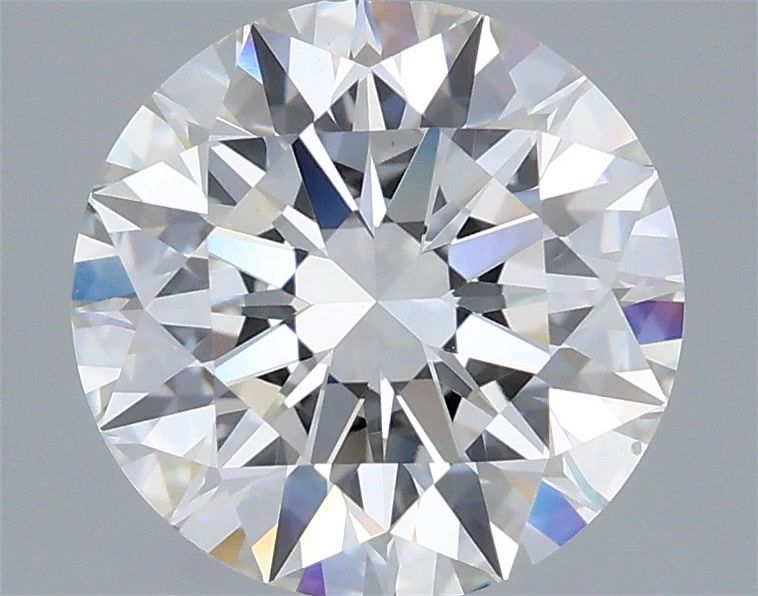 3.01 carat round E VS2 IGI certified lab grown diamond