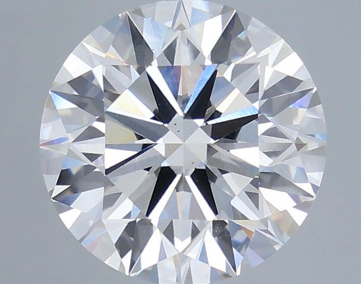 4.10 CT Round lab grown diamond, G VS2, IGI certified