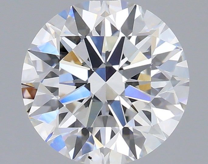 2.03 carat round F VS2 IGI certified lab grown diamond