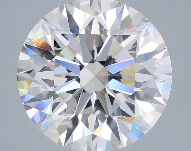 4.03 carat round F VS2 IGI certified lab grown diamond