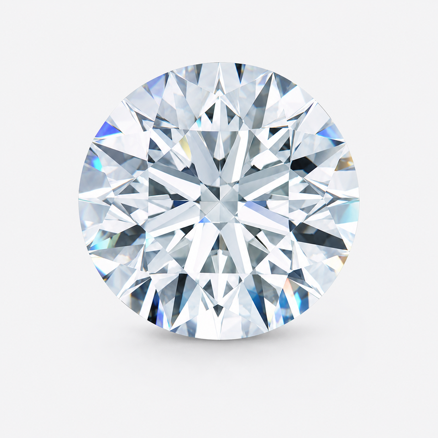 2.04 Carat Round Lab Grown Diamond - Fancy Vivid Pink VVS2 IGI Certified | Pery Lab Diamonds