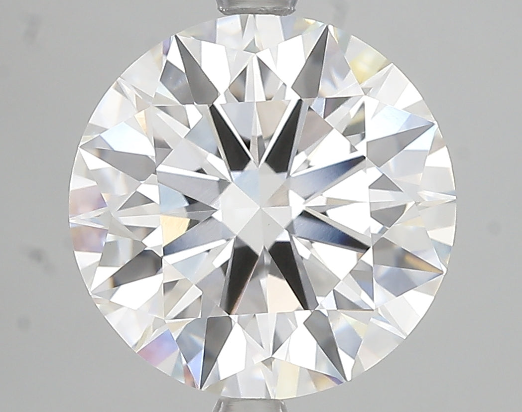 3.09 carat round F VS2 IGI certified lab grown diamond