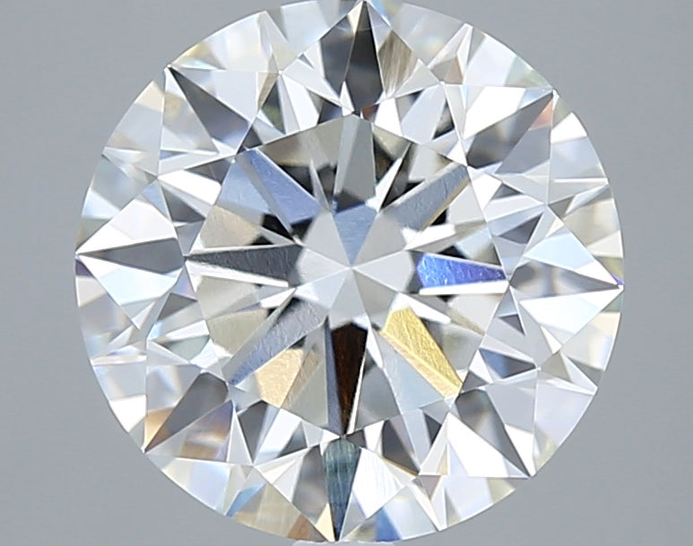 4.05 CT Round lab grown diamond, G VVS2, IGI certified