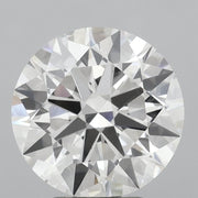 4.05 carat round F VS2 IGI certified lab grown diamond