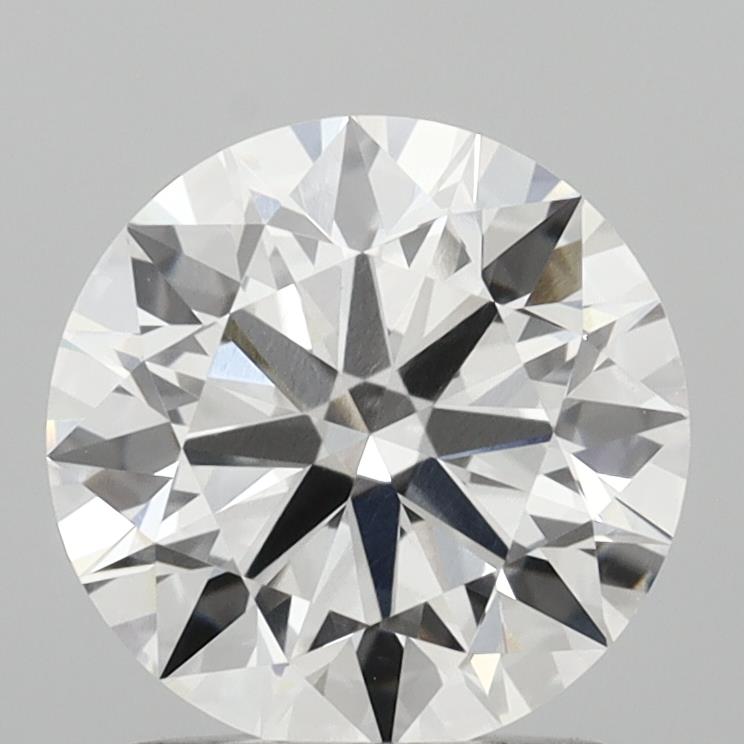 1.56 carat round E VVS1 IGI certified lab grown diamond