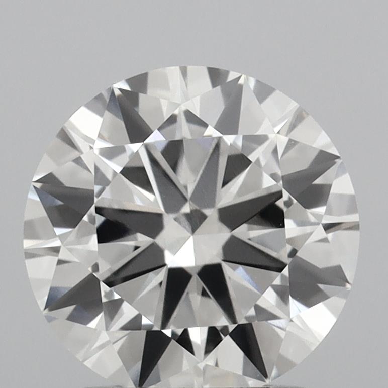 1.42 carat round F VVS2 IGI certified lab grown diamond