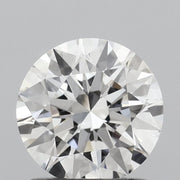 1.04 carat round F VVS1 IGI certified lab grown diamond