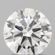 1.26 carat round E VVS1 IGI certified lab grown diamond