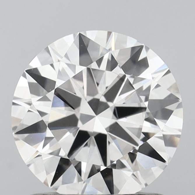 1.07 carat round F VVS1 IGI certified lab grown diamond