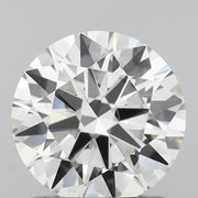 1.07 carat round F VVS1 IGI certified lab grown diamond