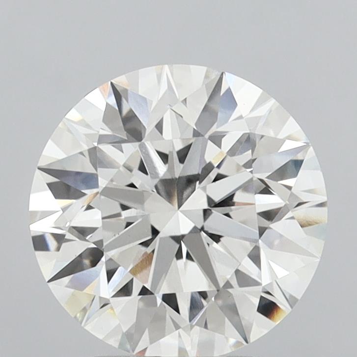 3.04 carat round F VS1 IGI certified lab grown diamond