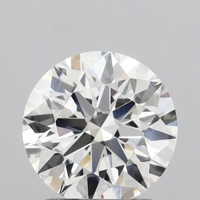 1.52 carat round E VS2 IGI certified lab grown diamond