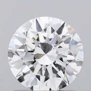1.03 carat round F VVS1 IGI certified lab grown diamond