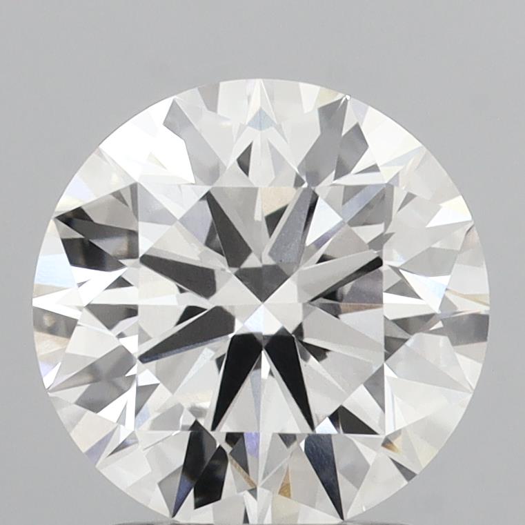 2.00 carat round F VVS2 IGI certified lab grown diamond