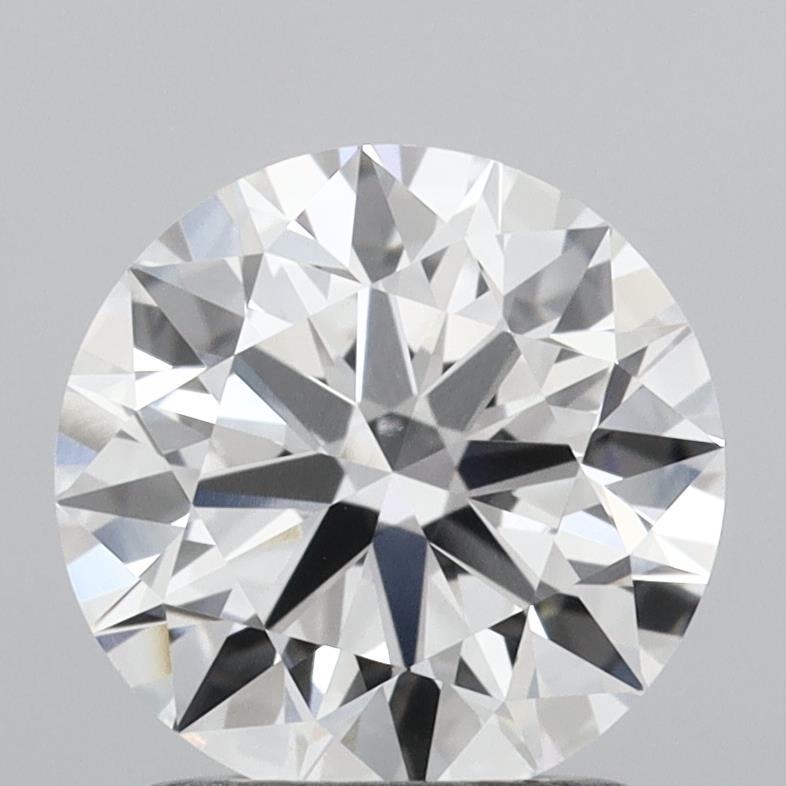 1.50 carat round F VVS1 IGI certified lab grown diamond