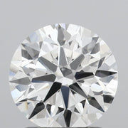 1.50 carat round F VVS1 IGI certified lab grown diamond